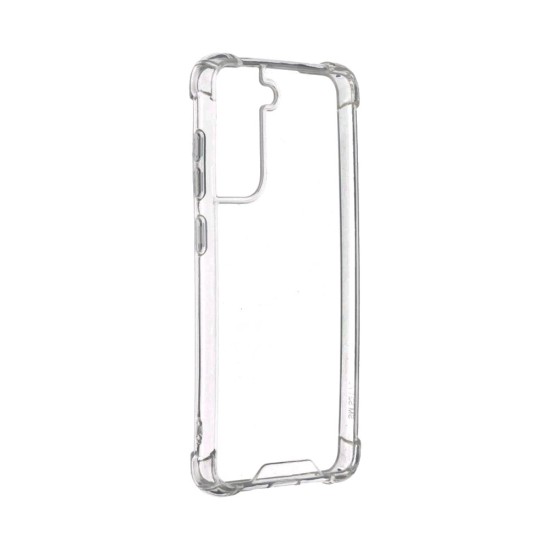 Capa de Silicone Duro para Samsung Galaxy S21 Plus Transparente